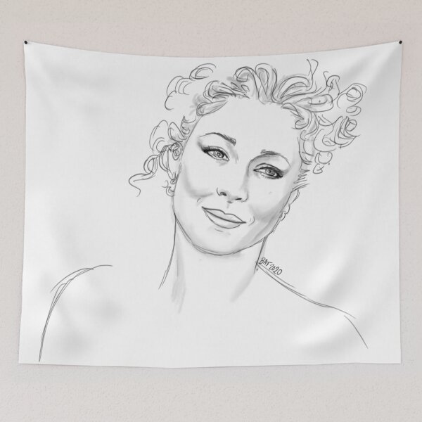 Item preview, Portrait of a lady designed and sold by Songsnsmuttales.