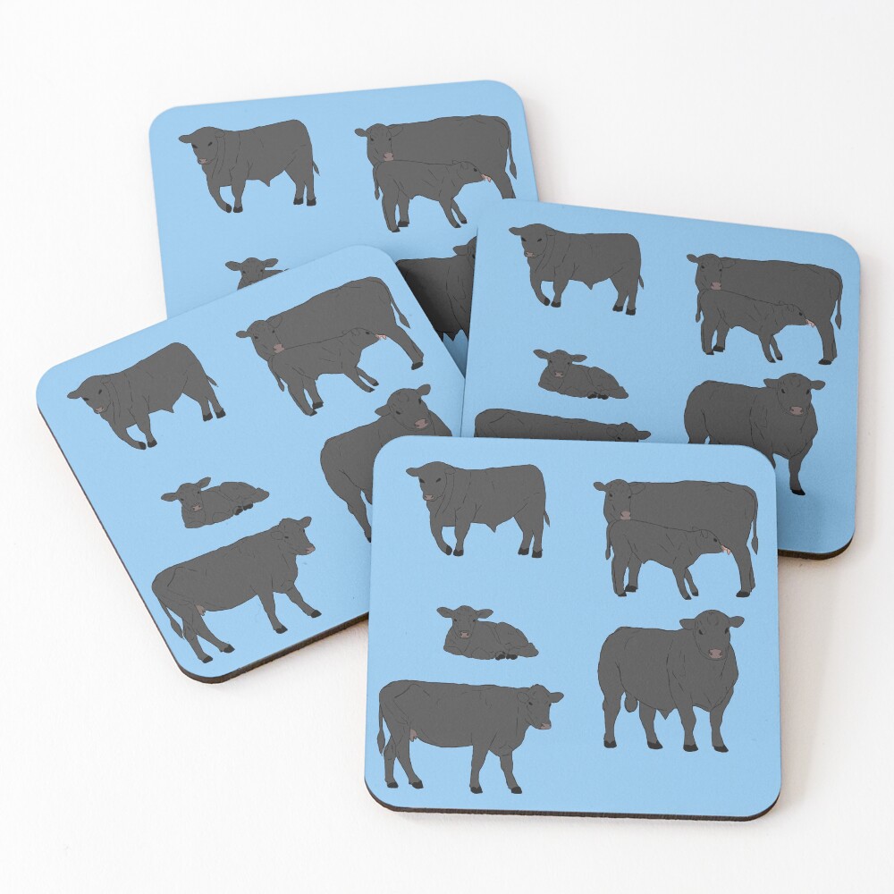 Item preview, Coasters (Set of 4) designed and sold by TrapperWeasel.
