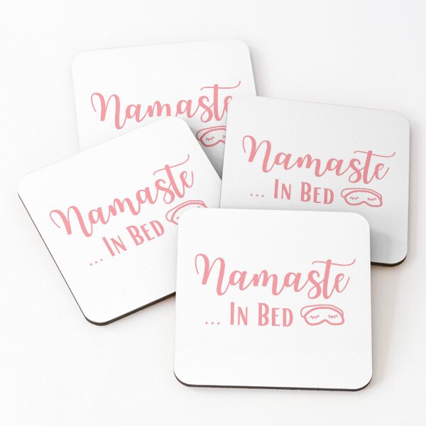 Item preview, Namaste In Bed | Namaste Shirt | Funny Yoga designed and sold by Presto Prints Design.