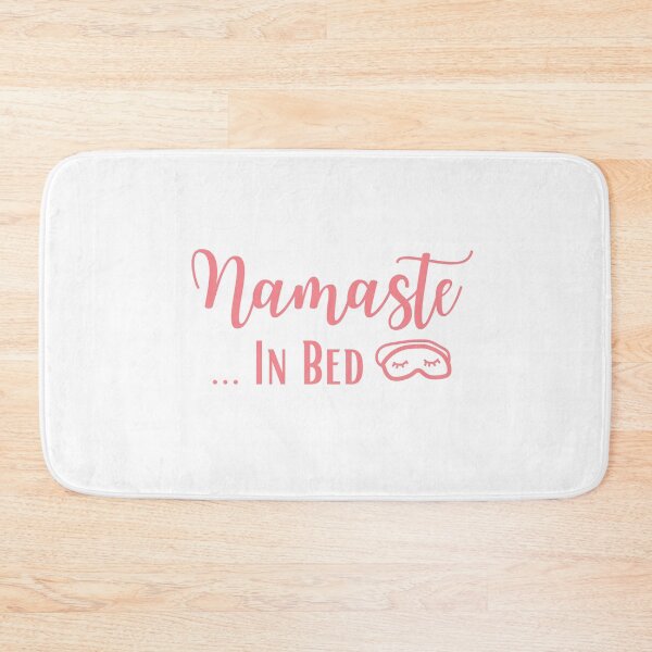 Item preview, Namaste In Bed | Namaste Shirt | Funny Yoga designed and sold by Presto Prints Design.