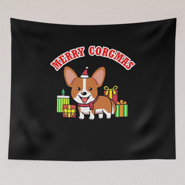 Item preview, Merry Corgmas designed and sold by Peter Stawicki.