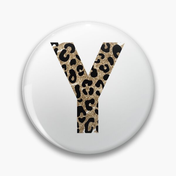 Item preview, The Letter Y Initial Monogram Names Animal Print and Gold designed and sold by brookemiller801.