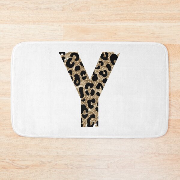 Item preview, The Letter Y Initial Monogram Names Animal Print and Gold designed and sold by brookemiller801.
