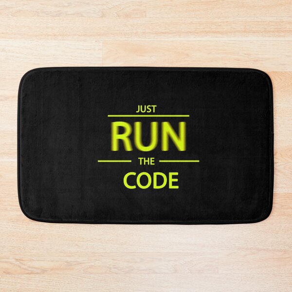 Item preview, just run the code, i love coding funny friendly gift idea designed and sold by ELPRONTO-DESIGN.