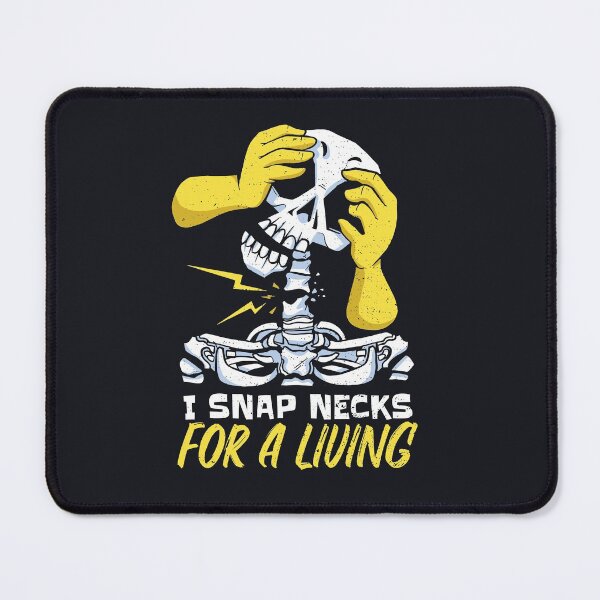 Item preview, I Snap Necks for a Living // Funny Chiropractor Halloween designed and sold by SLAG-Creative.