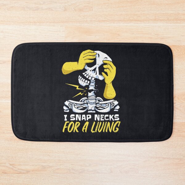 Item preview, I Snap Necks for a Living // Funny Chiropractor Halloween designed and sold by SLAG-Creative.