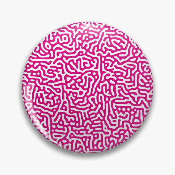 Item preview, Turing Pattern - Pink & White designed and sold by TWPCdesigns.