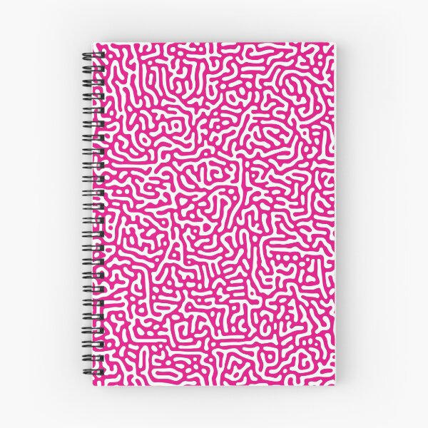 Aperçu de l'œuvre Motif Turing - Rose & Blanc créée et vendue par TWPCdesigns.