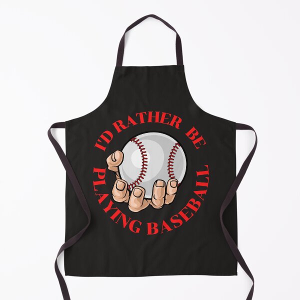 Item preview, I'D RATHER BE PLAYING BASEBALL designed and sold by omeca.