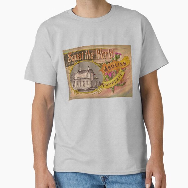 Item preview, Squat the World - Abolish Property designed and sold by Loki Propagandart.