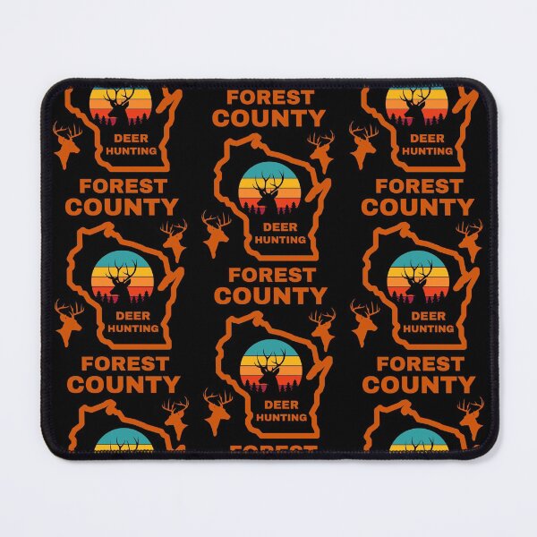 Item preview, Wisconsin Deer Hunter Forest County designed and sold by WoodburyLake.