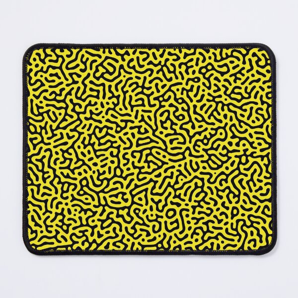 Item preview, Turing Pattern - Yellow & Black designed and sold by TWPCdesigns.