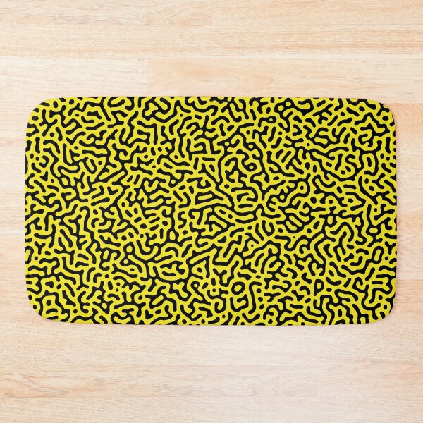 Item preview, Turing Pattern - Yellow & Black designed and sold by TWPCdesigns.