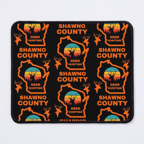 Item preview, Wisconsin Deer Hunter Shawno County designed and sold by WoodburyLake.