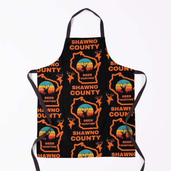 Item preview, Wisconsin Deer Hunter Shawno County designed and sold by WoodburyLake.