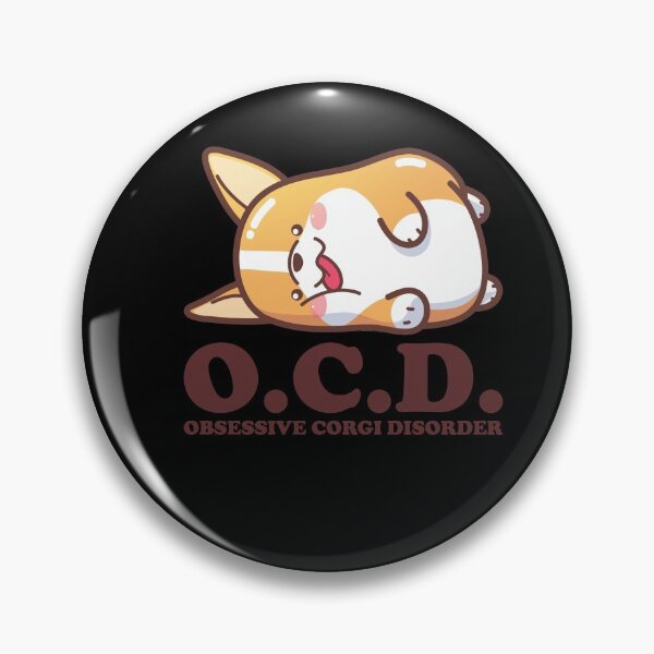 Item preview, OCD Obsessive Corgi Disorder designed and sold by Peter Stawicki.
