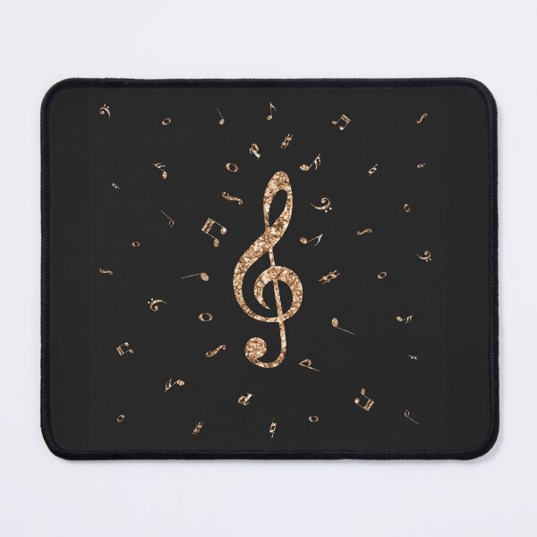 Item preview, Glitter Treble Clef, Music Notes and Other Symbols.  designed and sold by Saphia15.