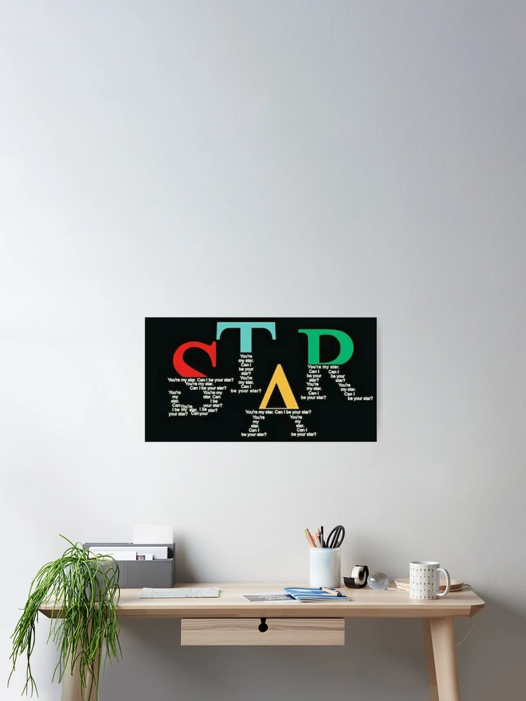 Thumbnail 2 of 3, Poster, STAR... designed and sold by Rpc409chandana.