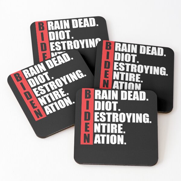Item preview, anti Biden Brain Dead Idiot designed and sold by zmallatpyp12.