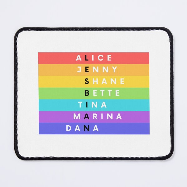 Item preview, The L Word Names designed and sold by Rainbowroma.