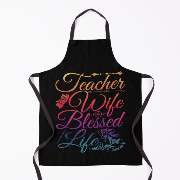 Item preview, Teacher Wife and Blessed Life | Proud Teacher | Teaching Job designed and sold by YAHIA-14.