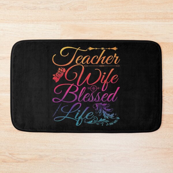 Item preview, Teacher Wife and Blessed Life | Proud Teacher | Teaching Job designed and sold by YAHIA-14.