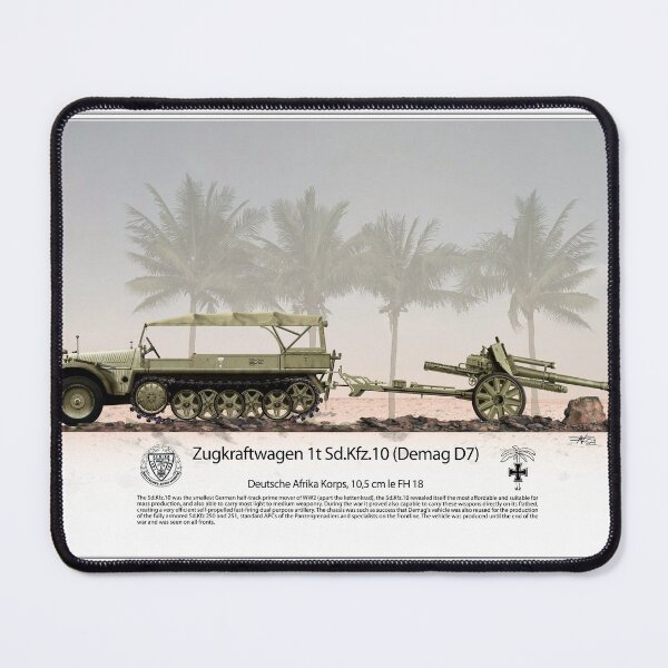 Item preview, Sd.Kfz.10 Afrika Korps designed and sold by TheCollectioner.