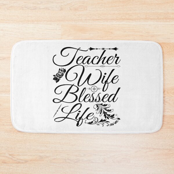 Item preview, Teacher Wife and Blessed Life | Proud Teacher | Teaching Job designed and sold by YAHIA-14.