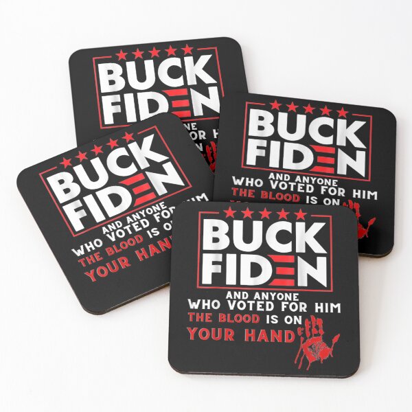 Item preview, American Buck Fiden Blood Is&nbsp;On&nbsp;Your Hands-Vintage Handprint designed and sold by Nilsolander.