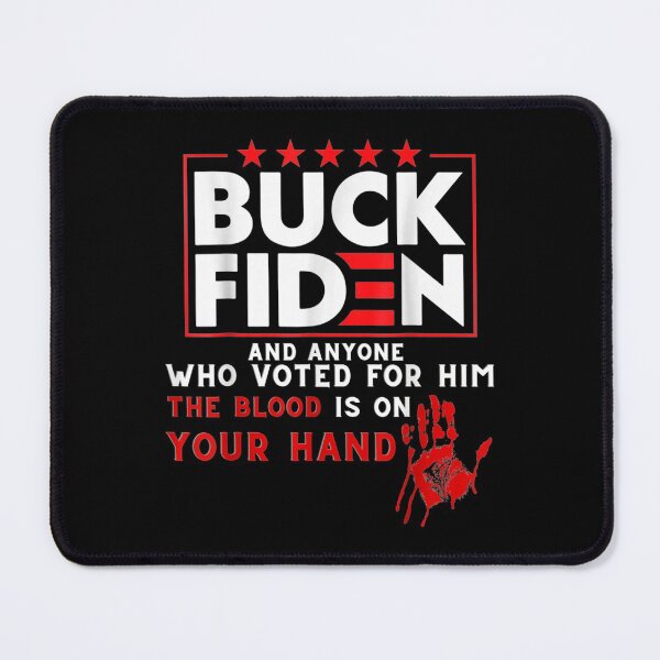 Item preview, American Buck Fiden Blood Is On Your Hands-Vintage Handprint designed and sold by Nilsolander.