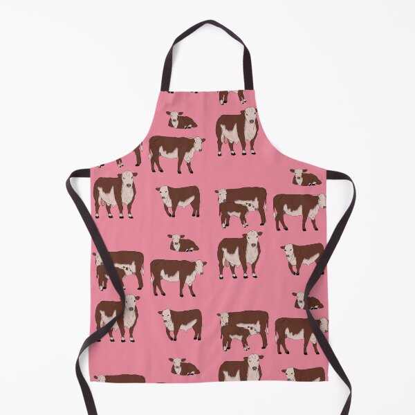 Item preview, Hereford Cattle Pattern Pink designed and sold by Ashley Gagnon.