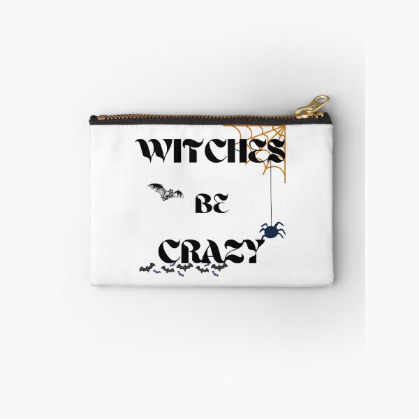Item preview, Womens Witches Be Crazy Party Halloween Gift - Spiderweb and Flying Bats designed and sold by DKA-2ndBoy.