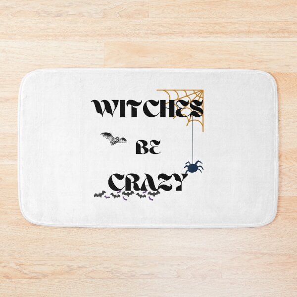 Item preview, Womens Witches Be Crazy Party Halloween Gift - Spiderweb and Flying Bats designed and sold by DKA-2ndBoy.