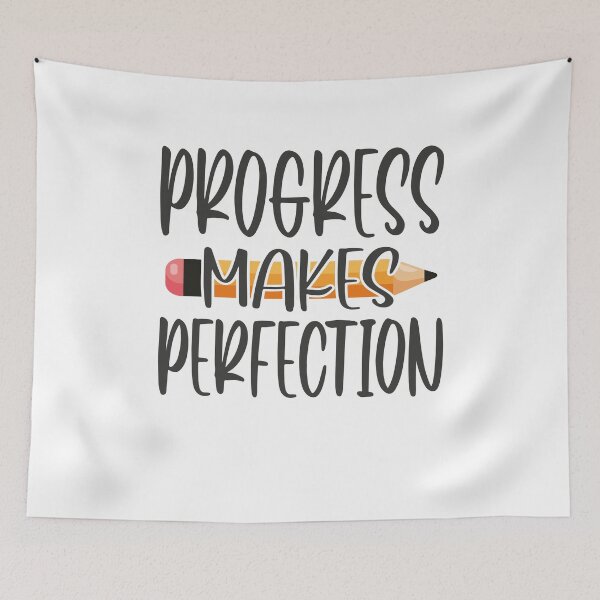 Item preview, Progress Makes Perfection | Proud Teacher | Teaching Job designed and sold by YAHIA-14.
