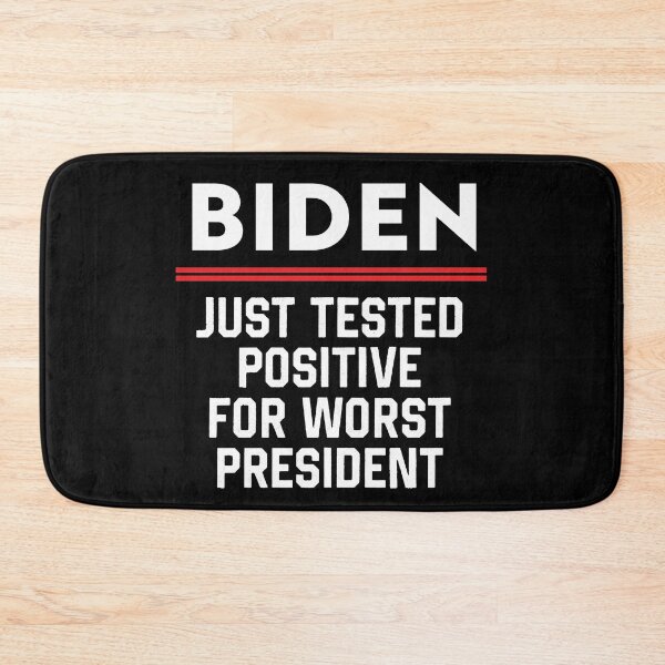 Aperçu de l'œuvre Biden vient de tester drôle anti Biden créée et vendue par zmallatpyp12.