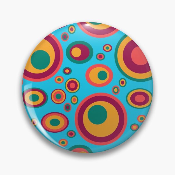 Item preview, Retro 70s vintage psychedelic style pattern designed and sold by designandclouds.