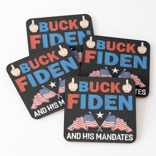 Item preview, Middle Finger Buck Fiden and His Mandates American Flag designed and sold by Nilsolander.