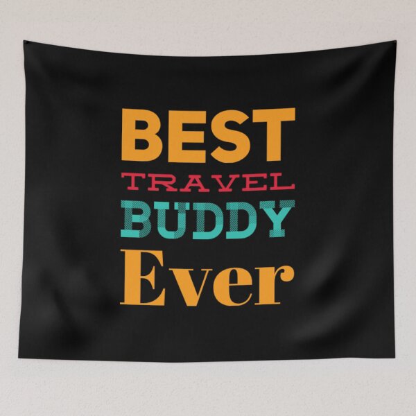 Item preview, Best travel buddy ever best gift for your bestie traveler designed and sold by Edgarolander.