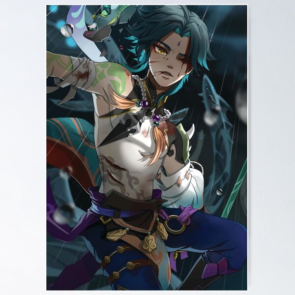 Item preview, Genshin Impact Xiao designed and sold by paolaxcarrot.