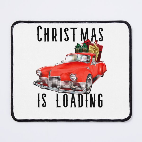 Item preview,  Christmas is Loading Red Oldtimer designed and sold by DiensDesign.