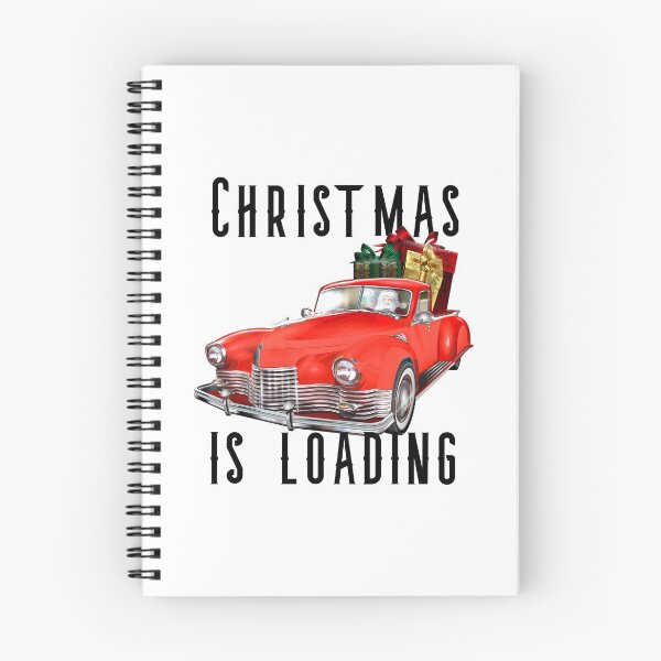 Item preview,  Christmas is Loading Red Oldtimer designed and sold by DiensDesign.