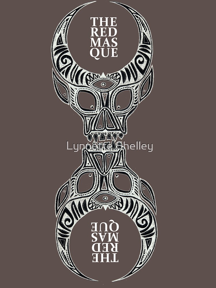 The Red Masque (alternate design No. 2) by LynnetteShelley