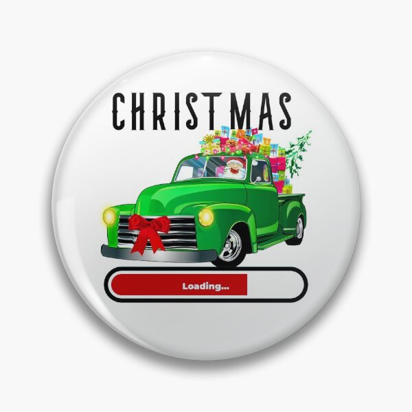 Item preview, Christmas is Loading Green Truck designed and sold by DiensDesign.