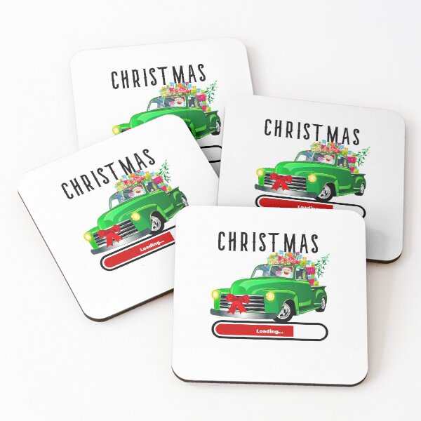 Item preview, Christmas is Loading Green Truck designed and sold by DiensDesign.
