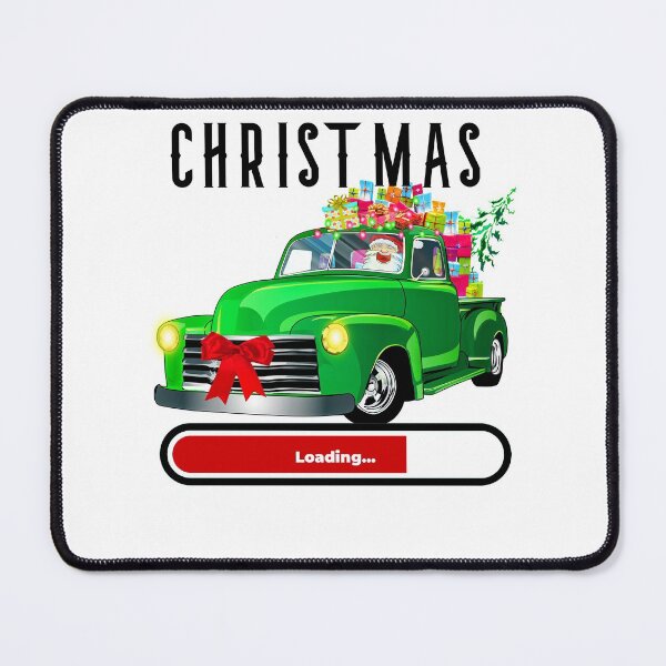 Item preview, Christmas is Loading Green Truck designed and sold by DiensDesign.