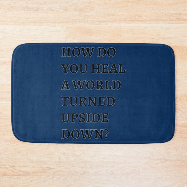 Item preview, How Do You Heal A World Turned Upside Down Classic   designed and sold by hollywoodtrovee.