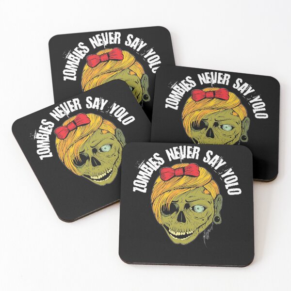 Item preview, Zombies Never Say YOLO Pretty Strange designed and sold by JumboExclusive.