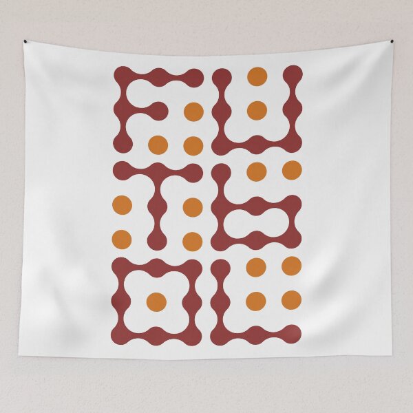 Item preview, Futbol Metaballs Typography (Red Orange) designed and sold by John Uttley.