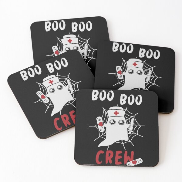 Item preview, Boo Boo Crew Funny Nurse Halloween Ghost designed and sold by Fabvity.