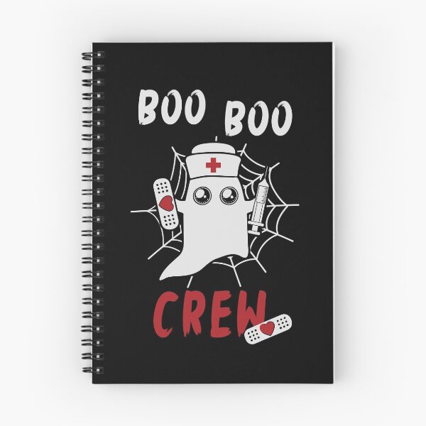 Item preview, Boo Boo Crew Funny Nurse Halloween Ghost designed and sold by Fabvity.